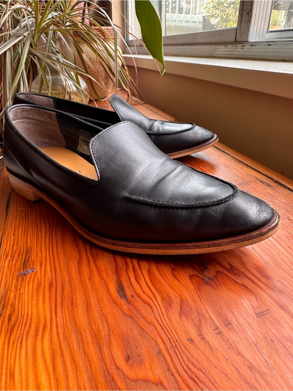 Everlane Loafers Leather Black